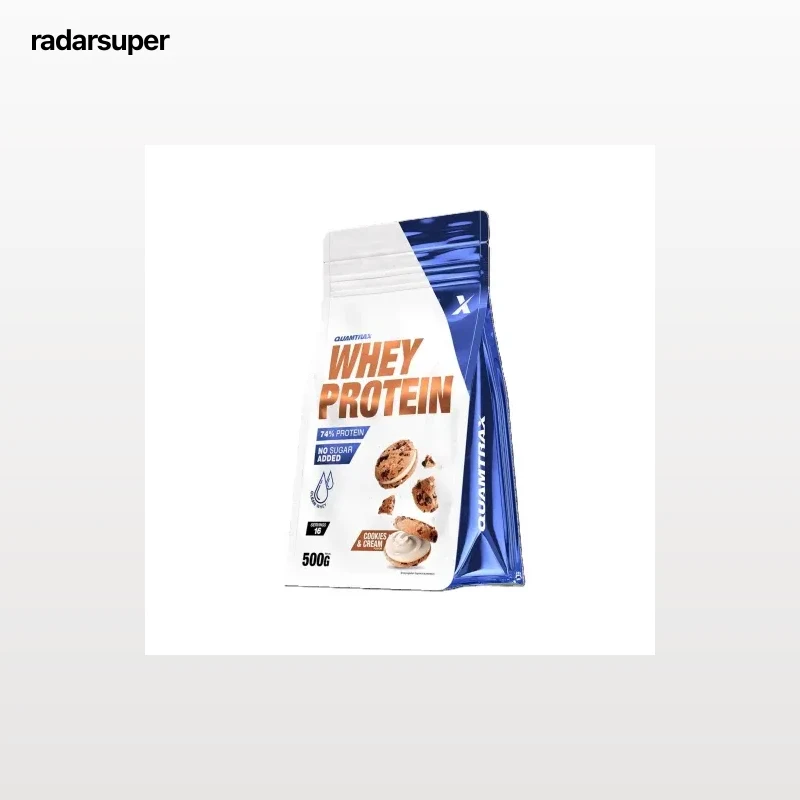 Whey Protein sabor cookies & cream Quamtrax 500 g.