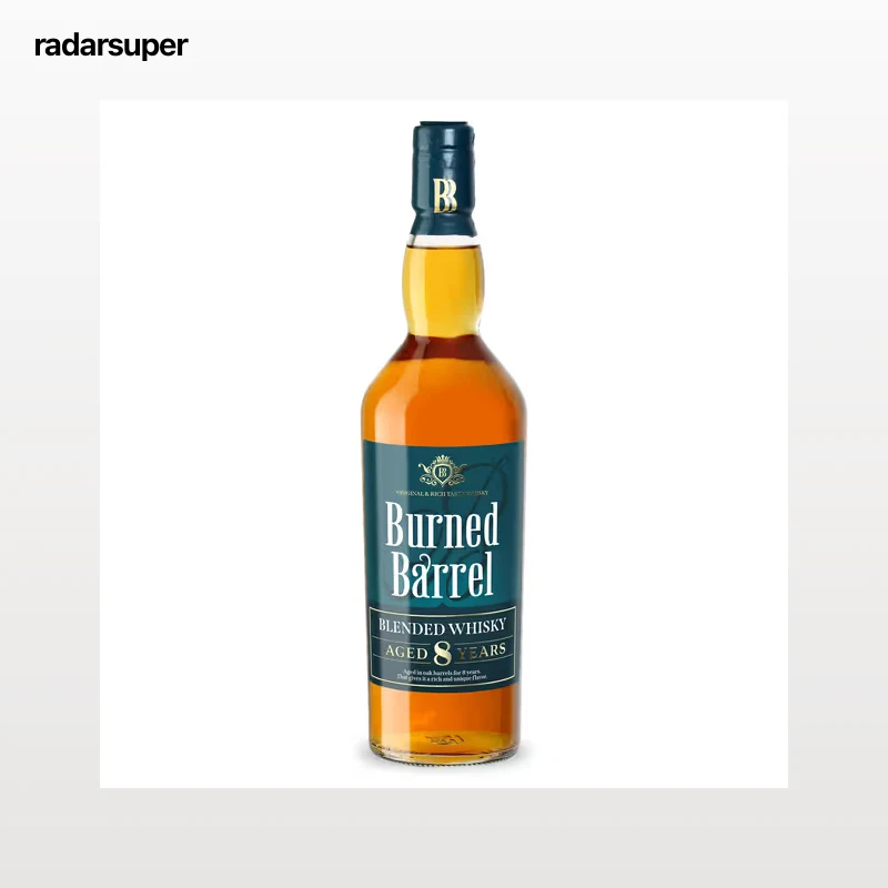 Whisky 8 años Burned Barrel 70 cl