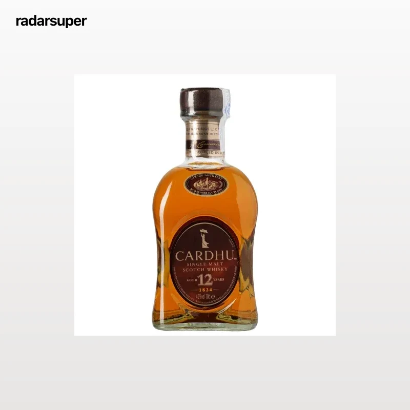 Whisky Cardhu escocés 12 años 70 cl.