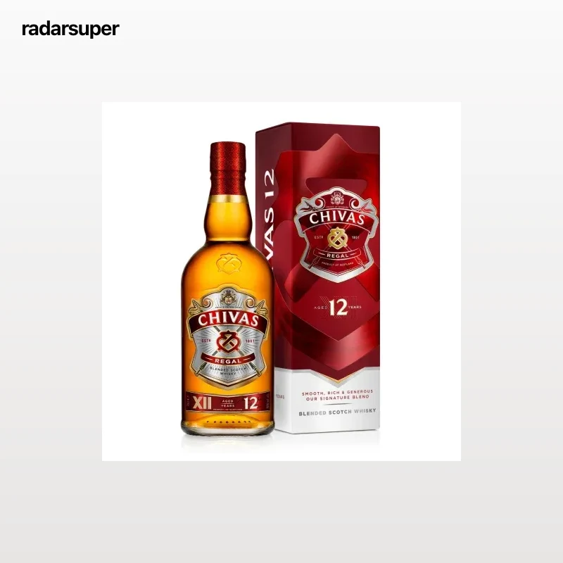 Whisky Chivas Regal escocés 12 años 70 cl.