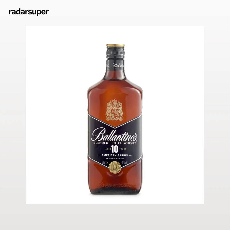 Whisky escocés blended 10 años Ballantine's 70 cl