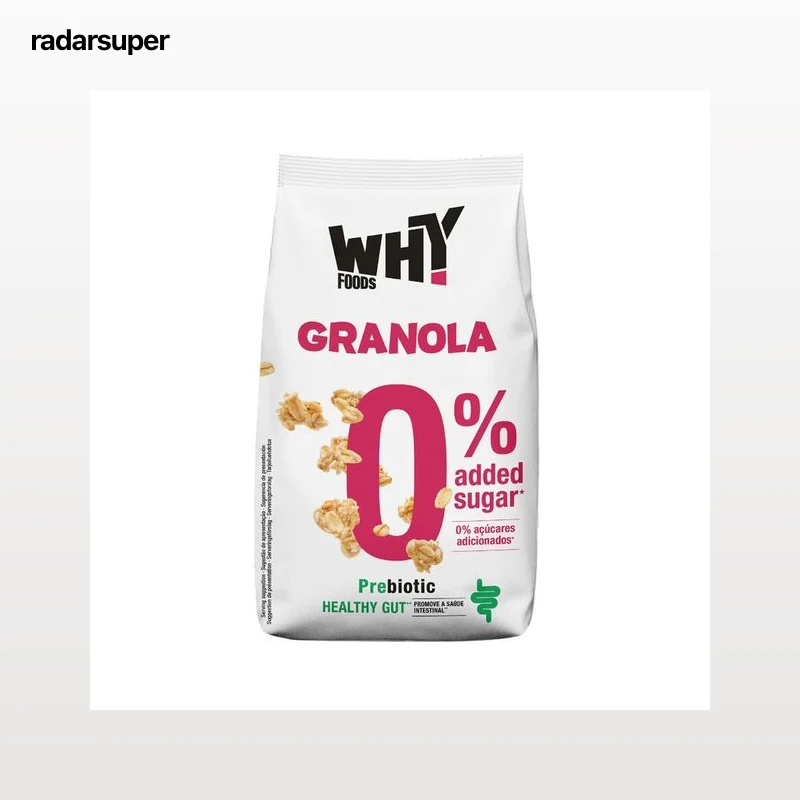 WHY FOODS Cereales granola 0 % azúcar 300 g.