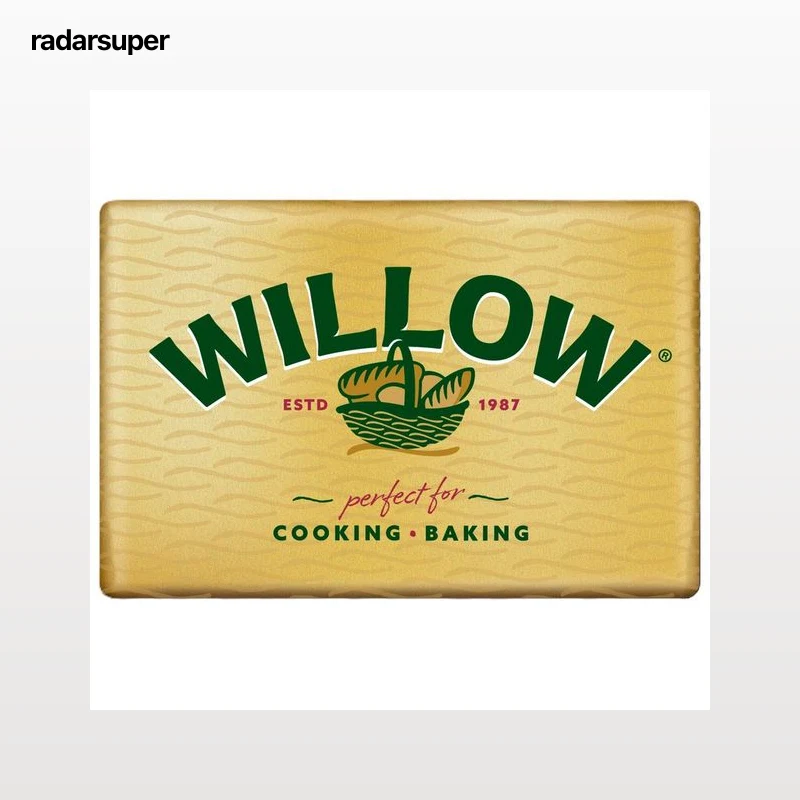 WILLOW Pastilla de matería grasa para untar (77%) con mantequilla 200 g.