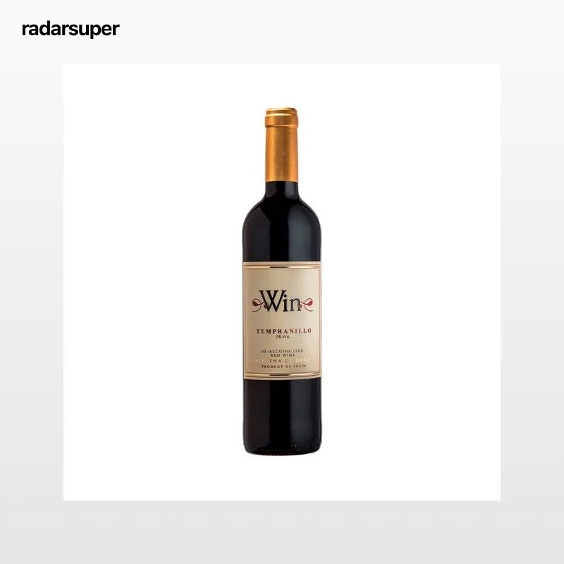 WIN Tinto Tempranillo 0% alcohol botella 75 cl.