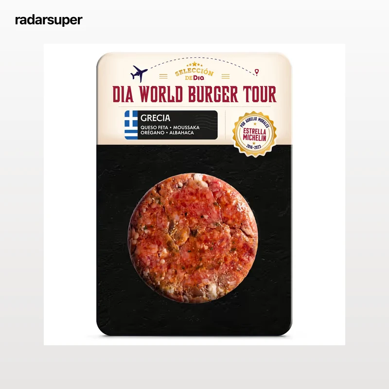 World Burger Grecia Selección de Dia 120 g