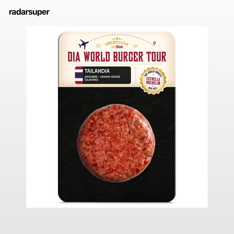 World burger Tailandia Selección de Dia 120 g