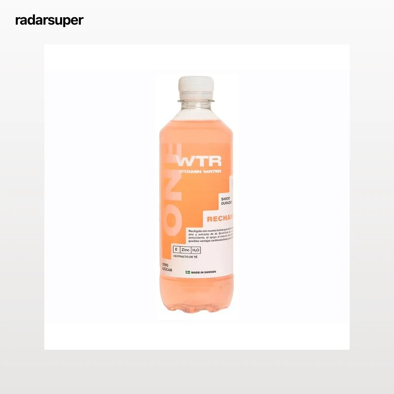 WTR ONE Bebida recarga melocotón 500 ml.