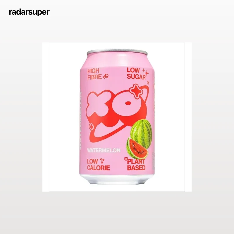 XO sabor sandía bajo en azúcar lata 33 cl.