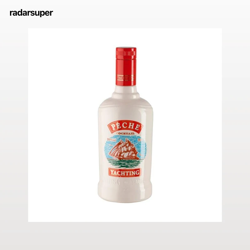 YACHTING Licor de whisky pêche YACHTING botella de 70 cl.