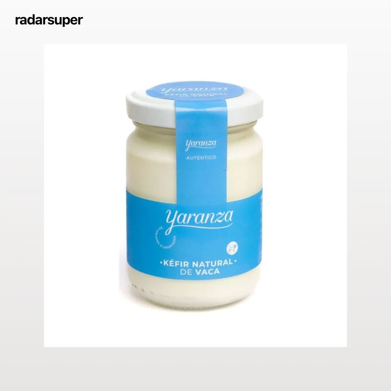 YARANZA Kefir de leche de vaca, procedente de ganaderias selectas 140 g.