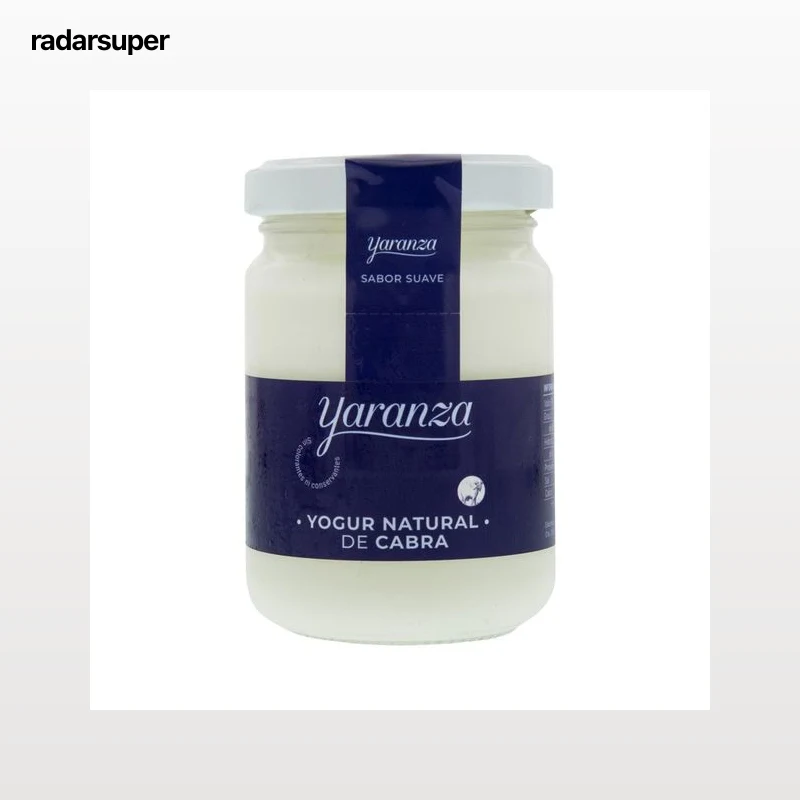 YARANZA Yogur natural artesanal de leche de cabra, con sabor suave 140 g.