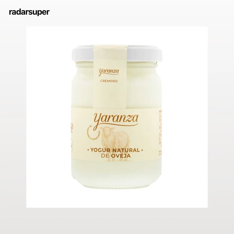 YARANZA Yogur natural cremoso de leche de oveja 140 g.
