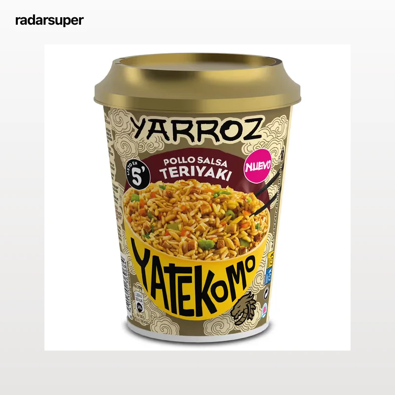 Yarroz con pollo teriyaki Gallina Blanca Yatekomo 84 g