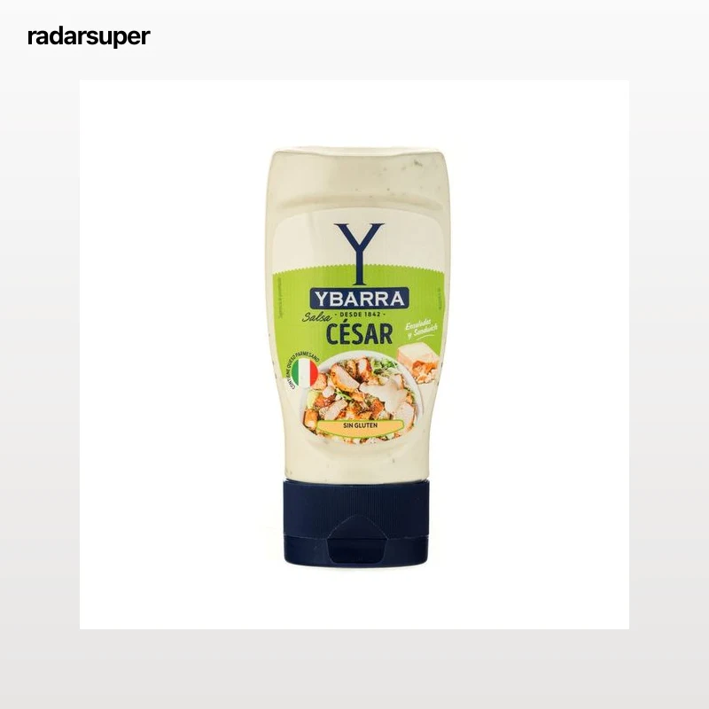 YBARRA Salsa César, sin colorantes 250 ml