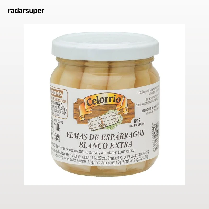 Yemas espárragos Celorrio 110g 6/12