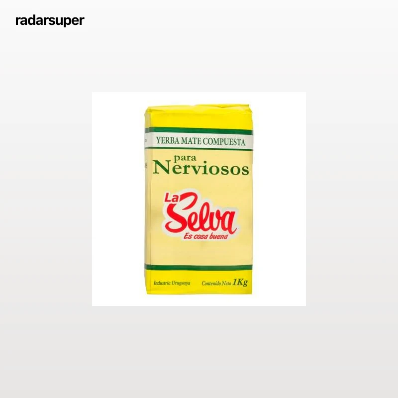 Yerba mate La Selva 1 kg.