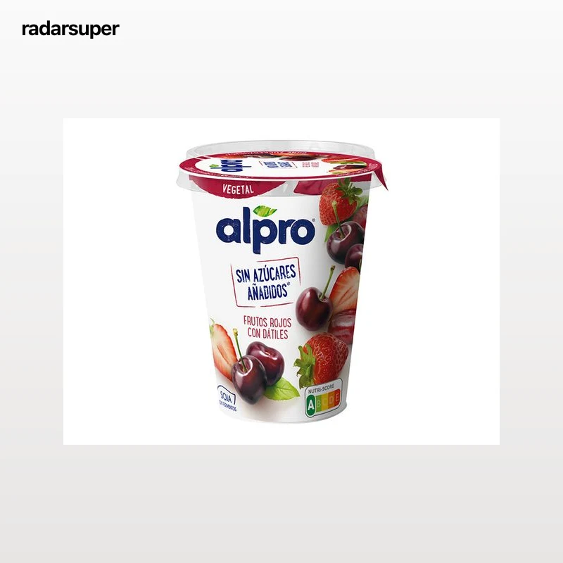 YOFU ALPRO FRUTOS VERMELHOS SEM AÇUCAR 400G