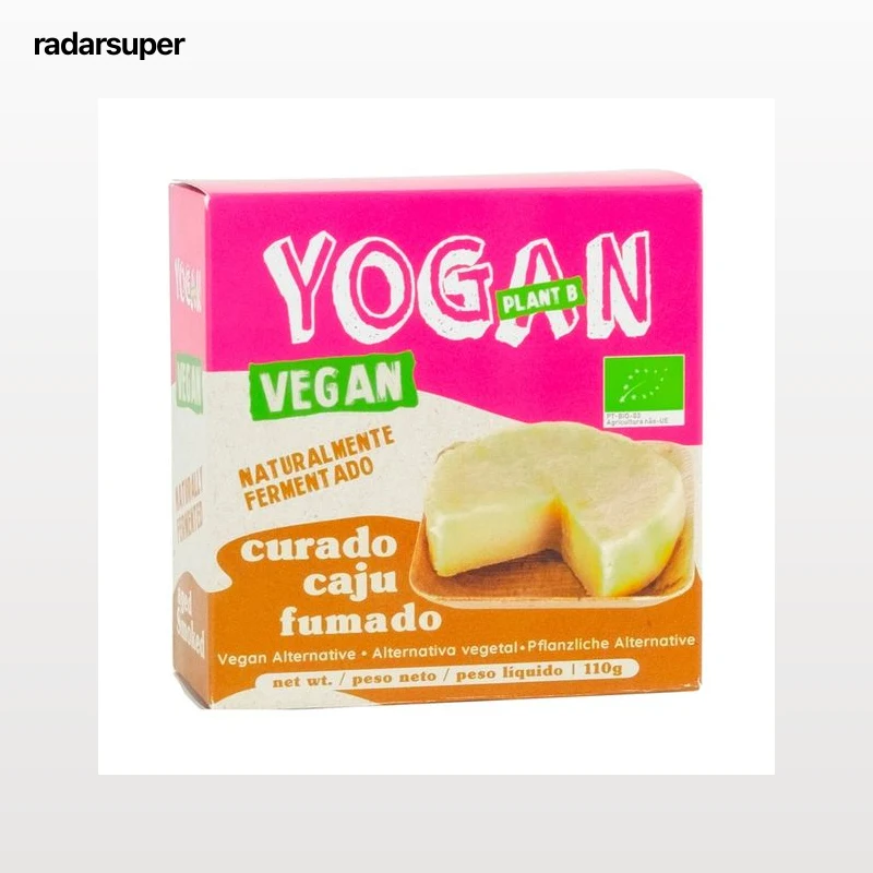 YOGAN Plant B Preparado vegano naturalmente fermentado, curado y ahumado 110 g.