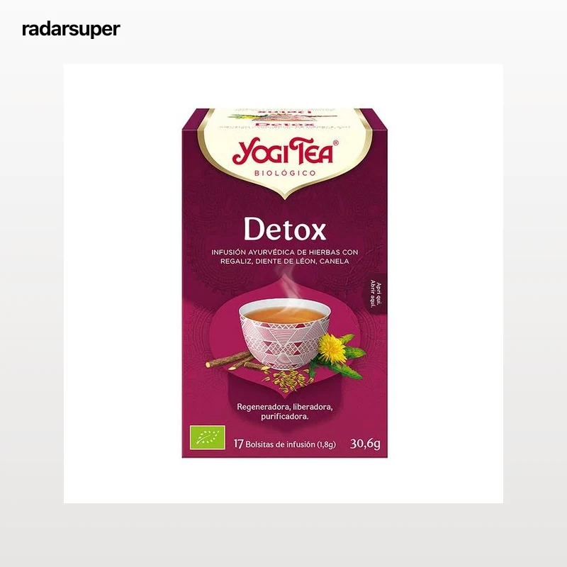 YOGI TEA Tea Detox Infusión BIO 17 uds. 30 g.