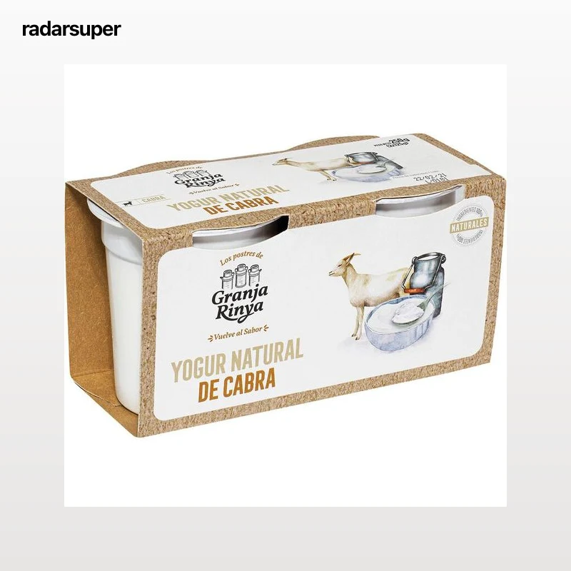 Yogur cabra Granja Rinya Pack 2 Natural