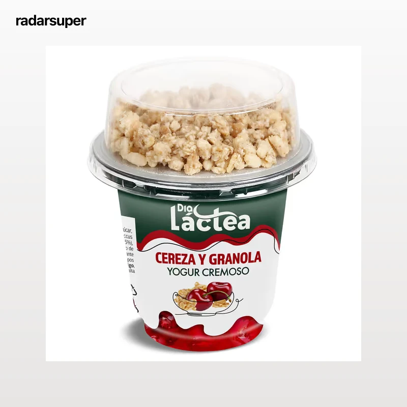 Yogur cremoso con cereza y granola Dia Láctea 230 g