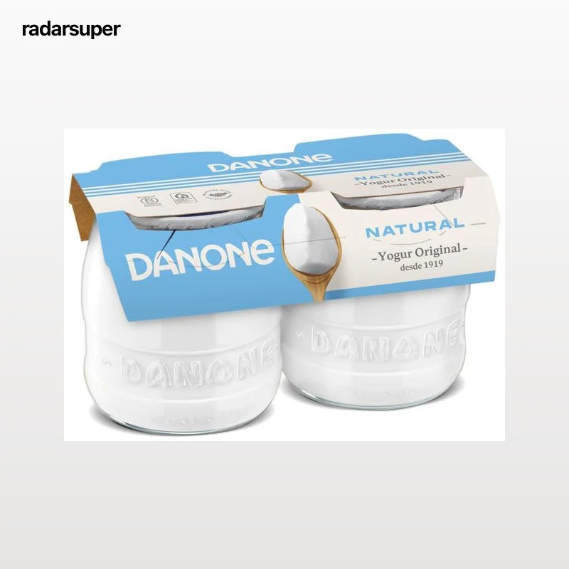 Yogur Danone pack 2 natural