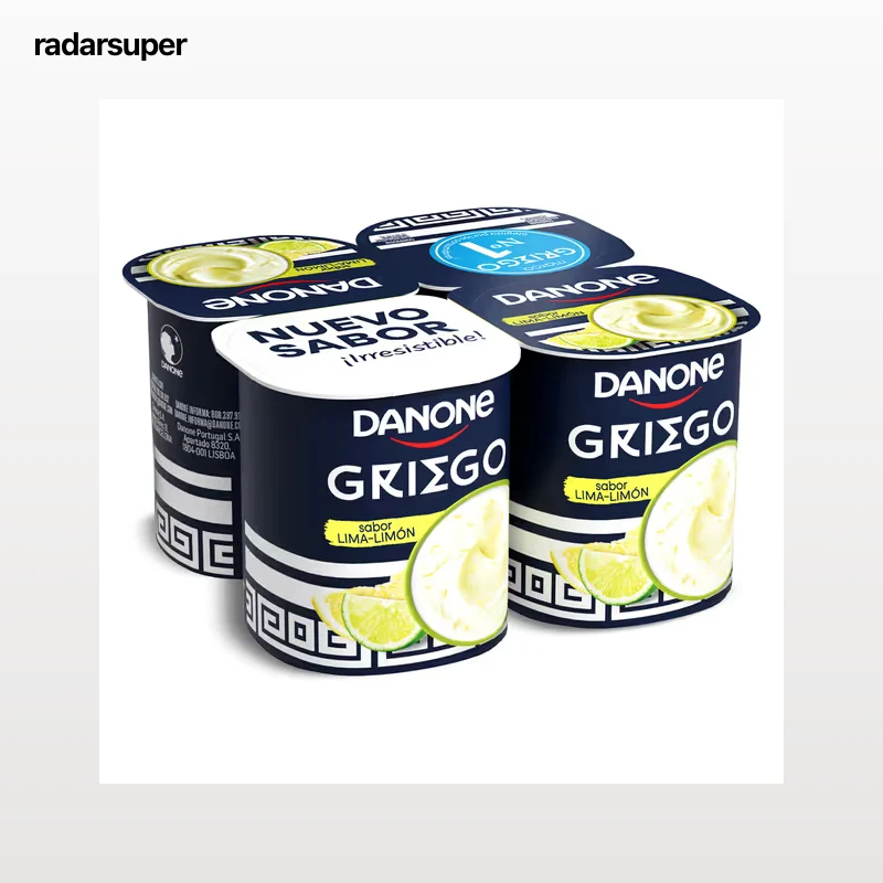 Yogur griego lima-limón Danone 4 x 110 g