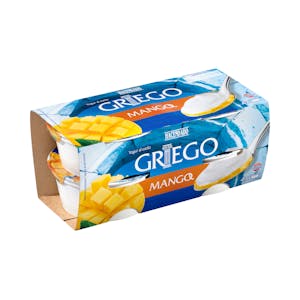 Yogur griego con mango