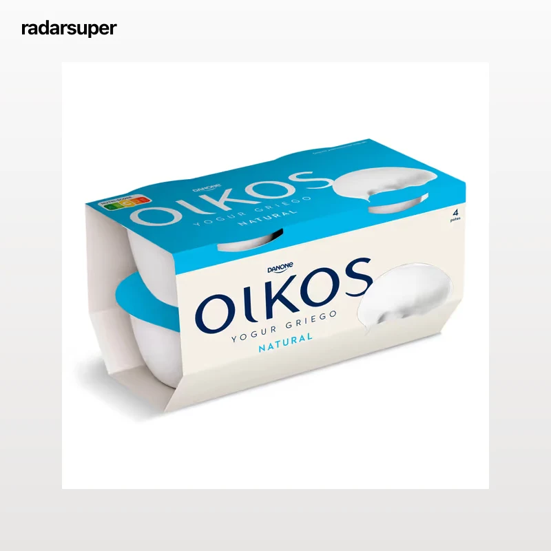 Yogur griego natural Oikos 4 x 110 g