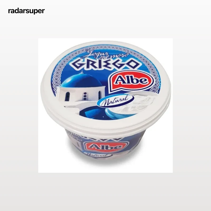 Yogur griego natural Albe 500 g.
