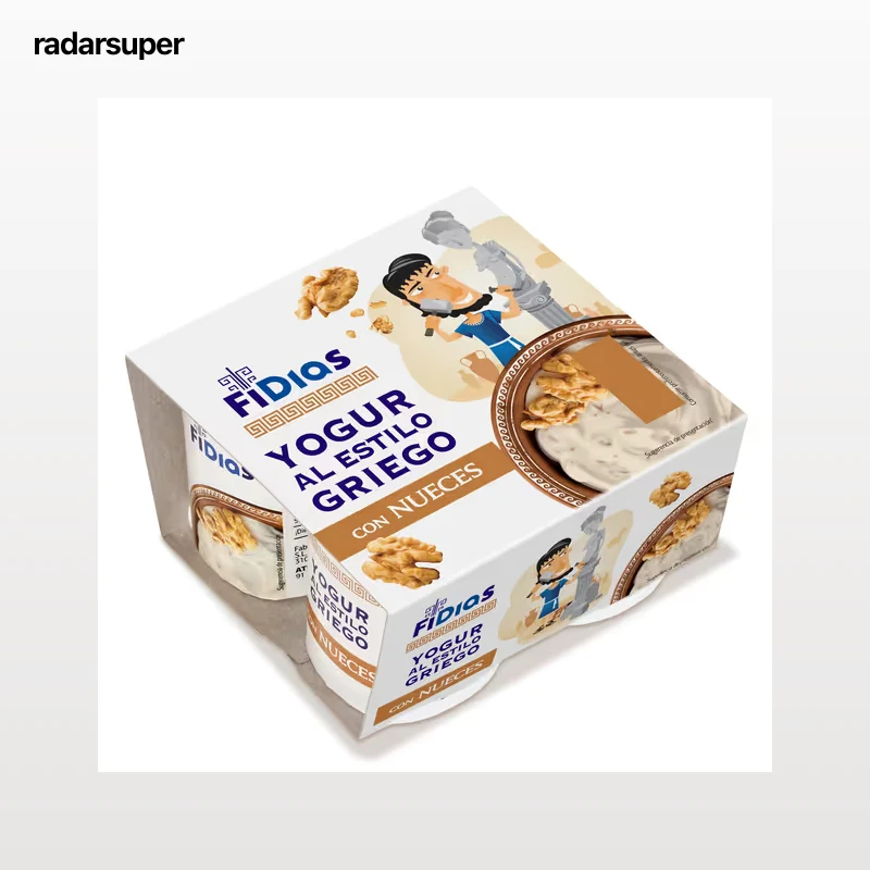 Yogur griego con nueces Dia Fidias 4 x 125 g