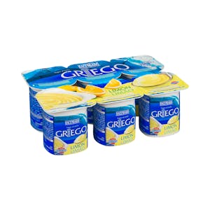 Yogur griego sabor limón