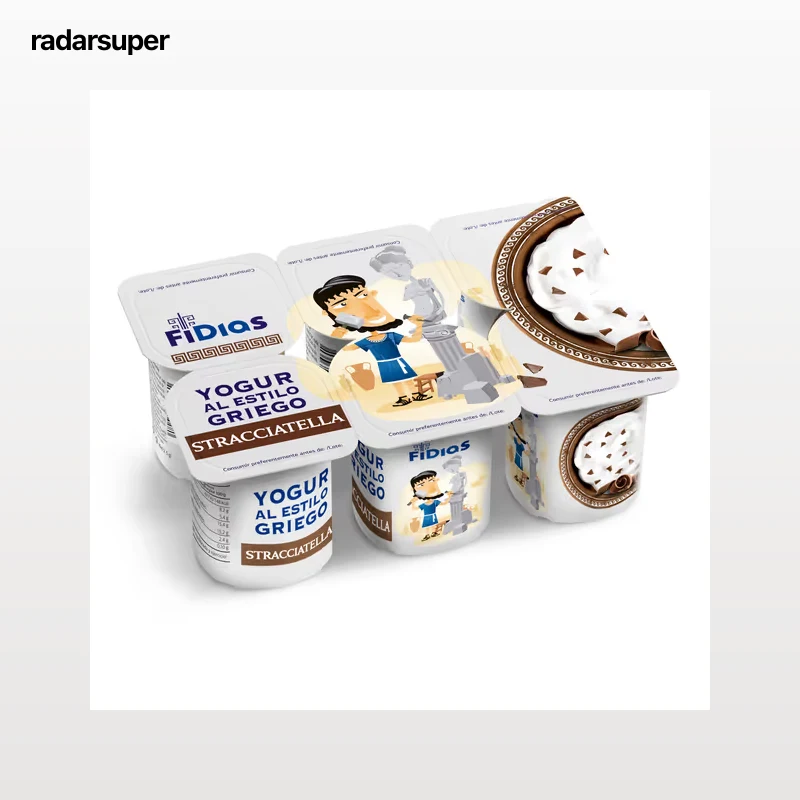 Yogur griego stracciatella Dia Fidias 6 x 125 g