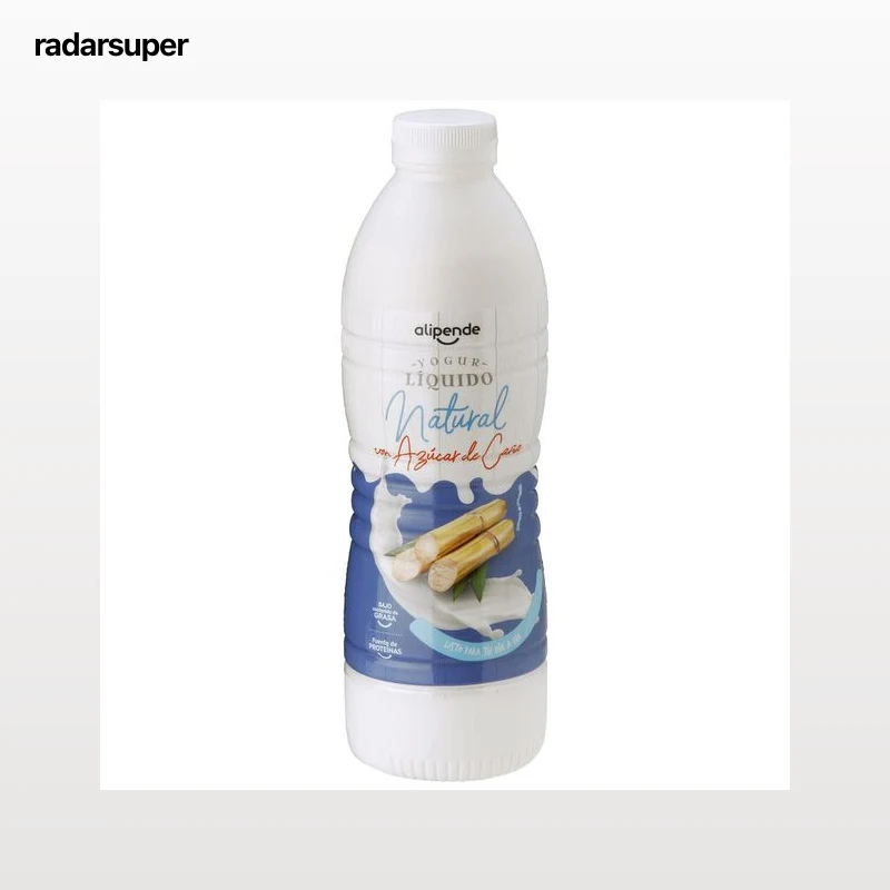 Yogur líquido natural con caña de azúcar Alipende 1kg