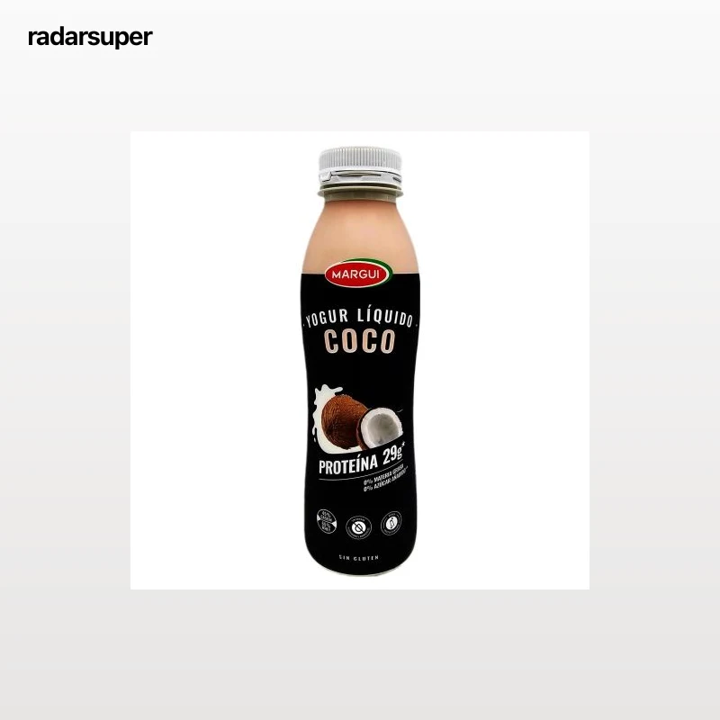 Yogur líquido sabor coco Margui 400 g.