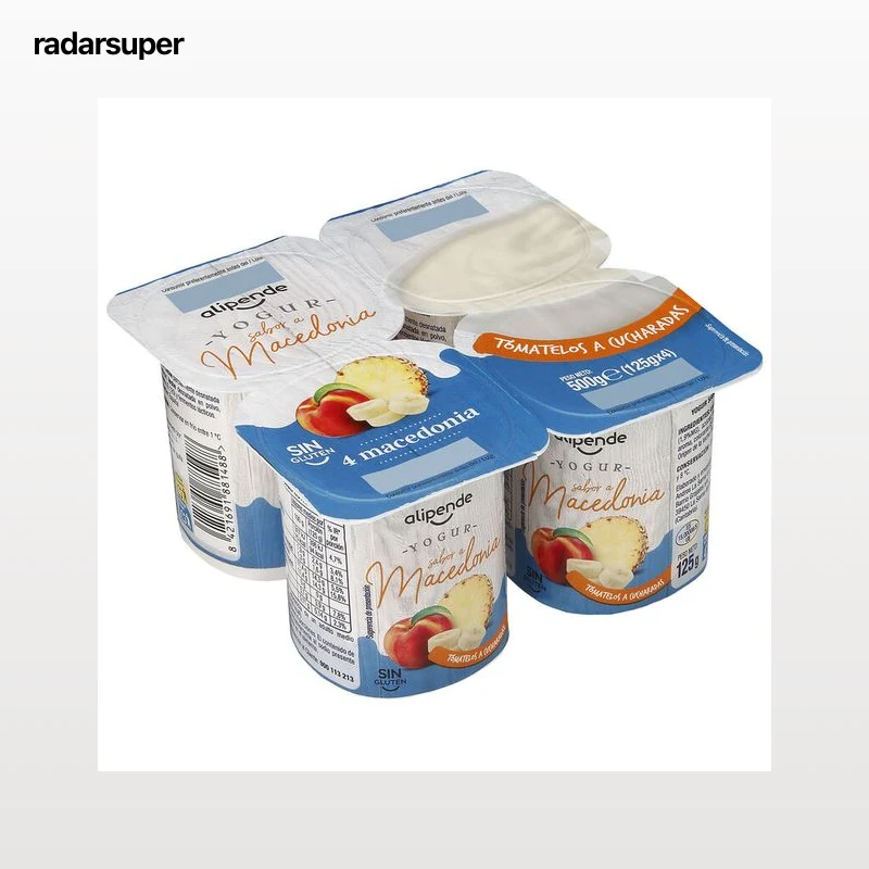 Yogur pack 4 macedonia Alipende