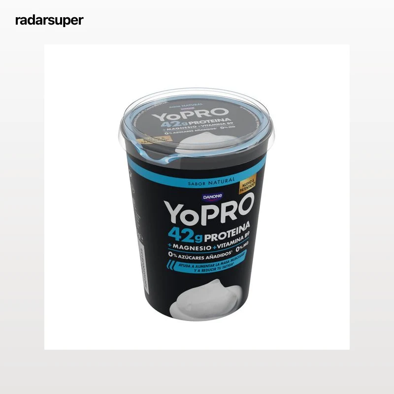 yogur proteico natural con alto contenido en proteínas Danone 450g
