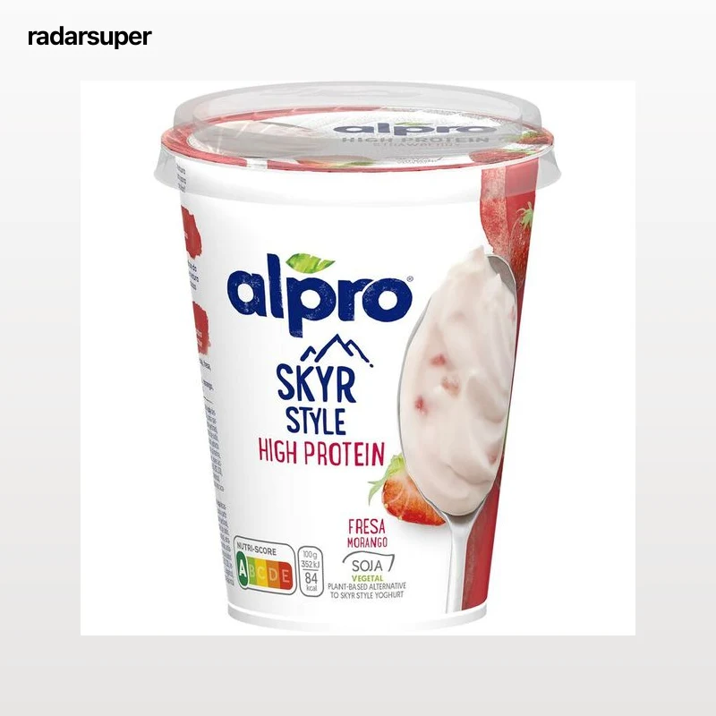 Yogur proteína Skyr Alpro 400g fresa