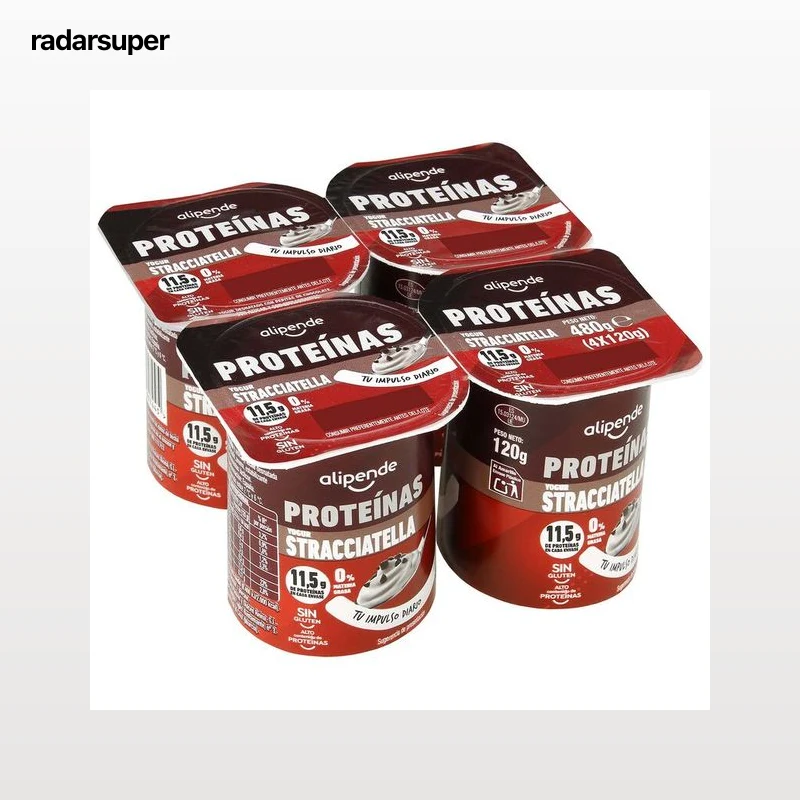 Yogur proteínas alipende 4 unidades stracciatella