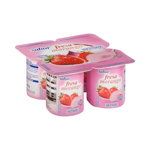 Yogur sabor fresa