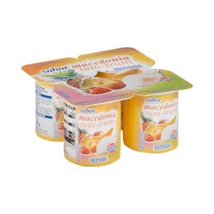 Yogur sabor macedonia