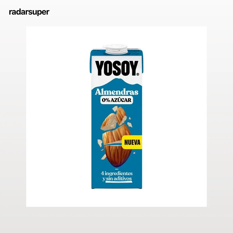 YOSOY de Pascual Bebida vegetal de almendras 0% azúcar 1 l.
