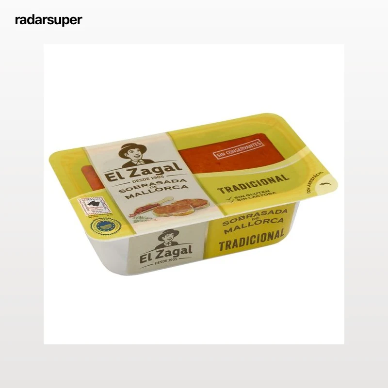 EL ZAGAL Tarrina de sobrasada con IGP sobrasada de Mallorca EL ZAGAL 200 g.