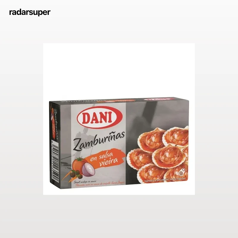 Zamburiñas en salsa de vieira Dani 63 g.