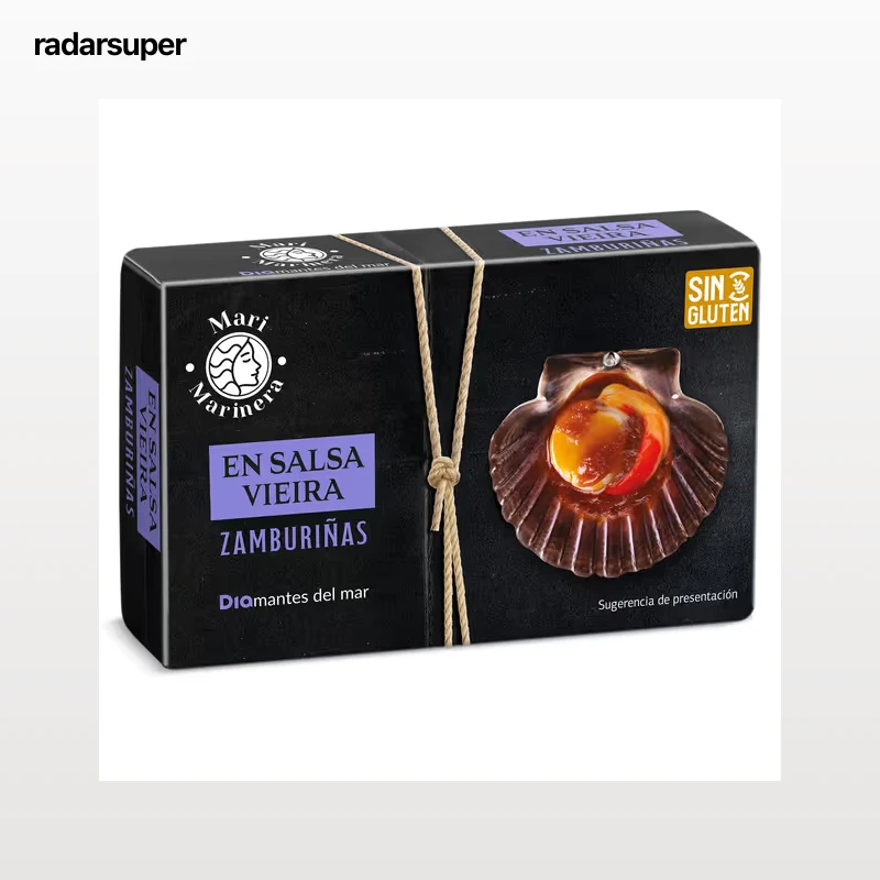 Zamburiñas en salsa vieira Dia Mari Marinera 63 g