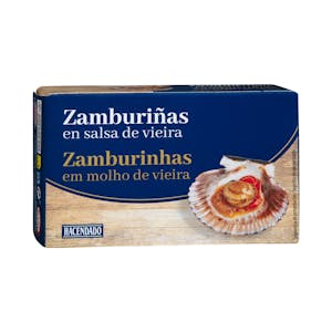 Zamburiñas en salsa de vieira