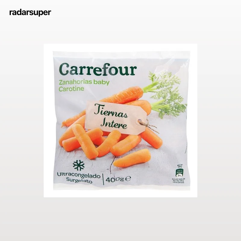 Zanahoria baby Carrefour 400 g.