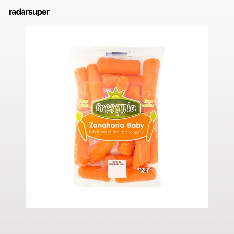 Zanahoria baby lista para consumir FRESQUIA 250 g.