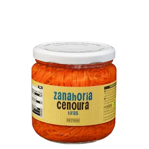 Zanahoria en tiras