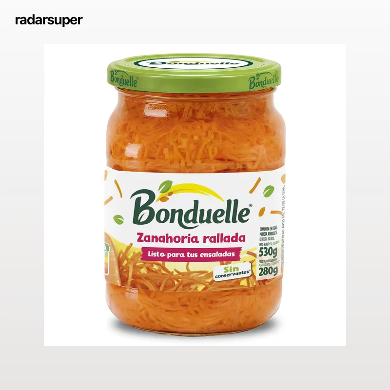 Zanahorias ralladas Bonduelle 580 g